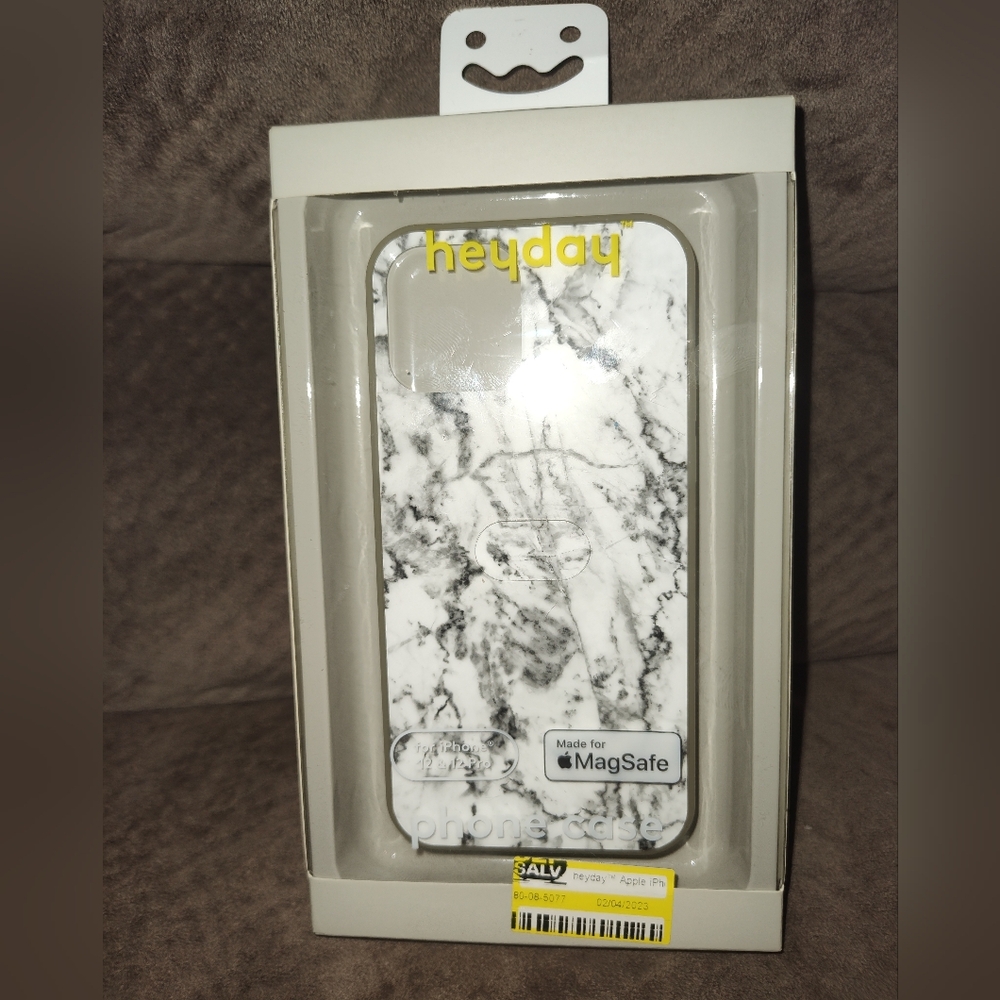 Heyday Antimicrobial Silicone Case for iPhone 12 & 12 Pro - Marble